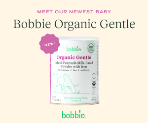 Bobbie Organic Gentle Formula!