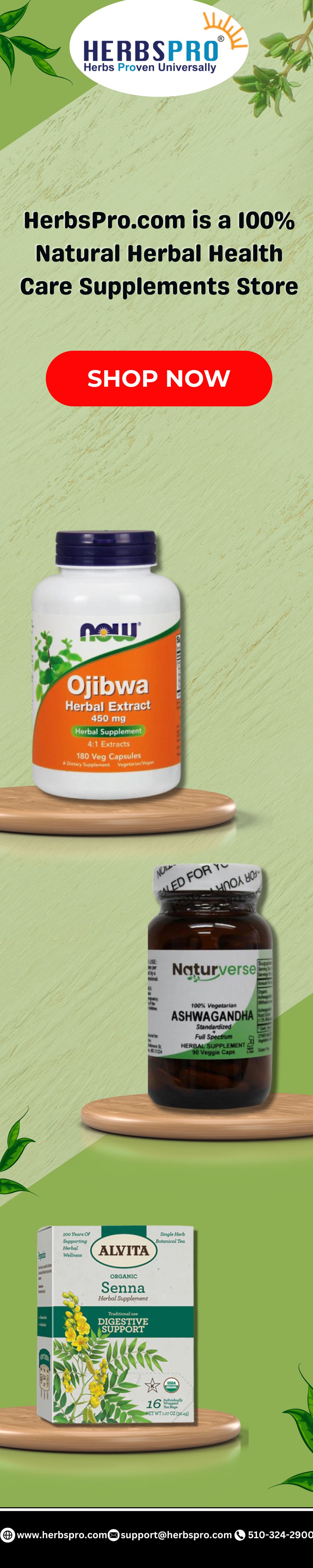 100% Natural Herbal Health Care Supplements Store