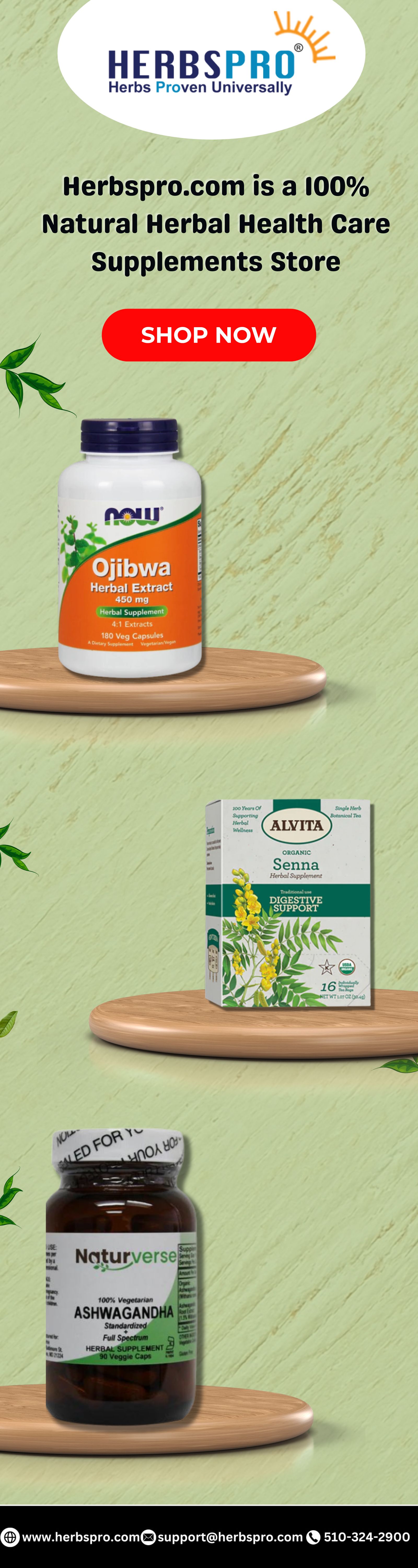 100% Natural Herbal Health Care Supplements Store