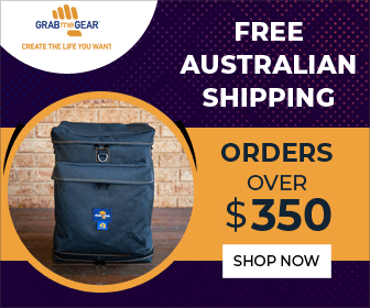 Free Australian Shipping orders over $350