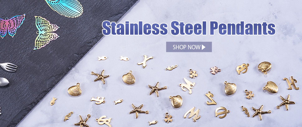 Mybeadsfindings Stainless Steel Pendants
