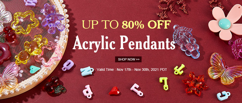 Acrylic Pendants - Up To 80% OFF