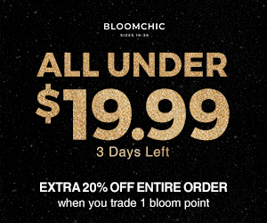 bloomchic.com - All Under $19.99 At BloomChic Black Friday Sale