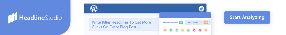 Headline Studio + WordPress = Write Better Headlines