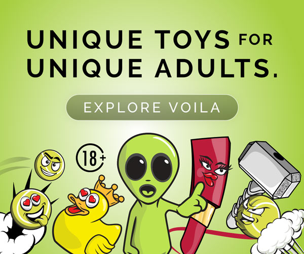 Voila SexToys Banner Logo