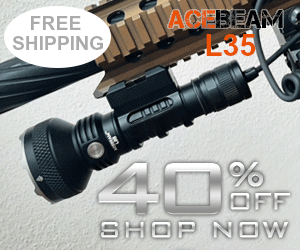 Acebeam EC50 Flash Sale 50% off + Free Shipping (Ends Apri 7) $64.95