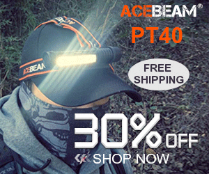 Free Shipping: Take 40% OFF for Acebeam Multipurpose Work Flashlight PT40
