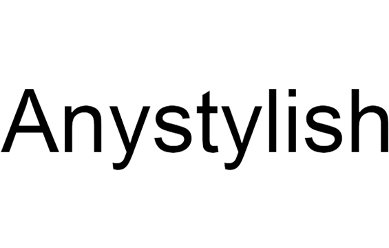Anystylish Logo Banner 