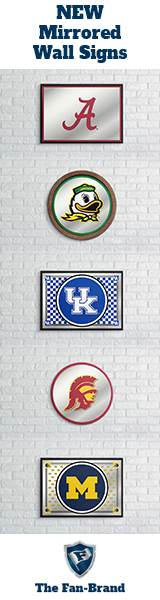 New Mirrored Wall Signs from The Fan-Brand.com