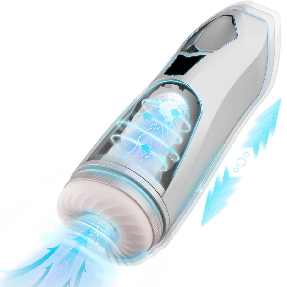 Ltd - 20% Pocket Pussy Toy Blowjob Machine Male Masturbator for Men