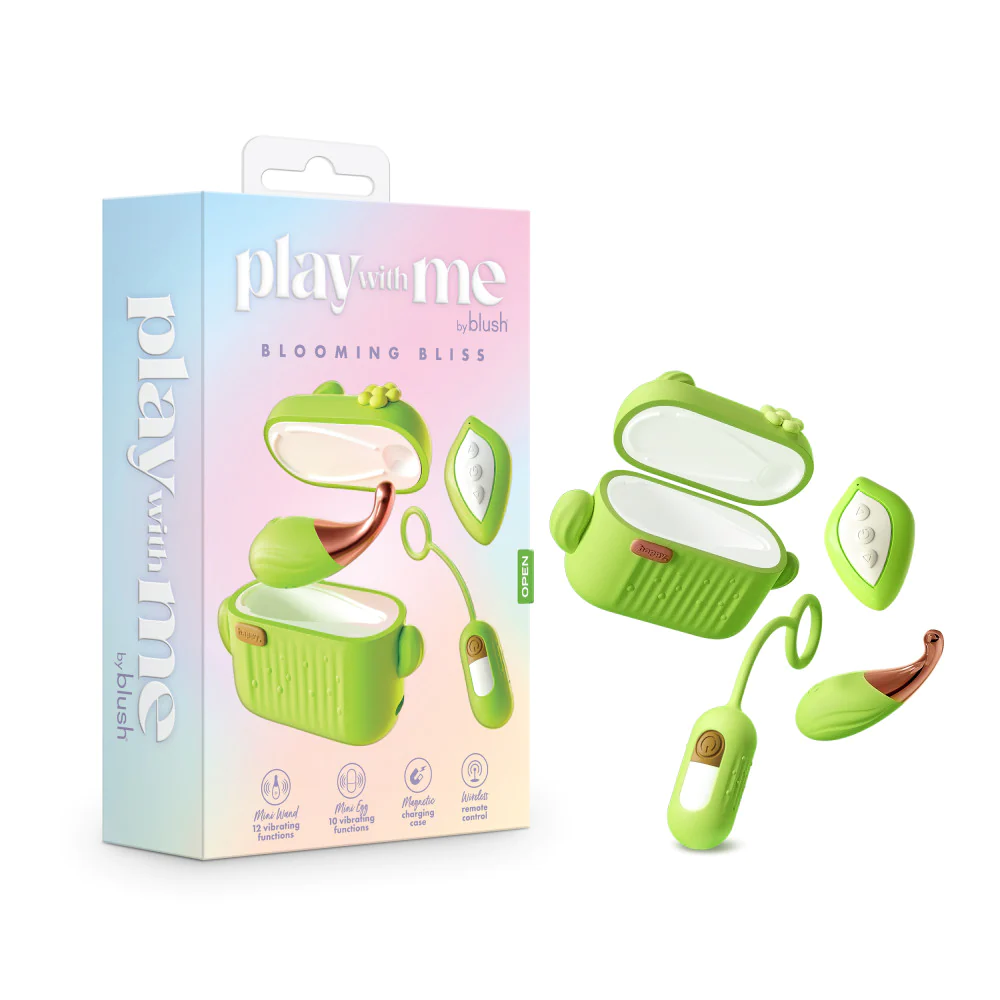 Ltd - 20% Blooming Bliss Mini Clitoral Wand & Egg Vibrator with Remote