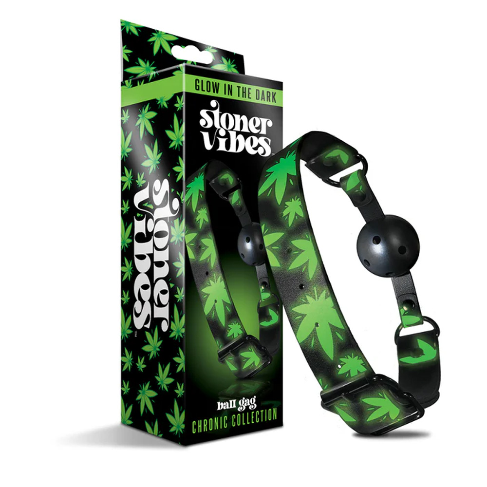 Ltd - 10%  BDSM Gear Glow in the Dark Breathable Ball Gag