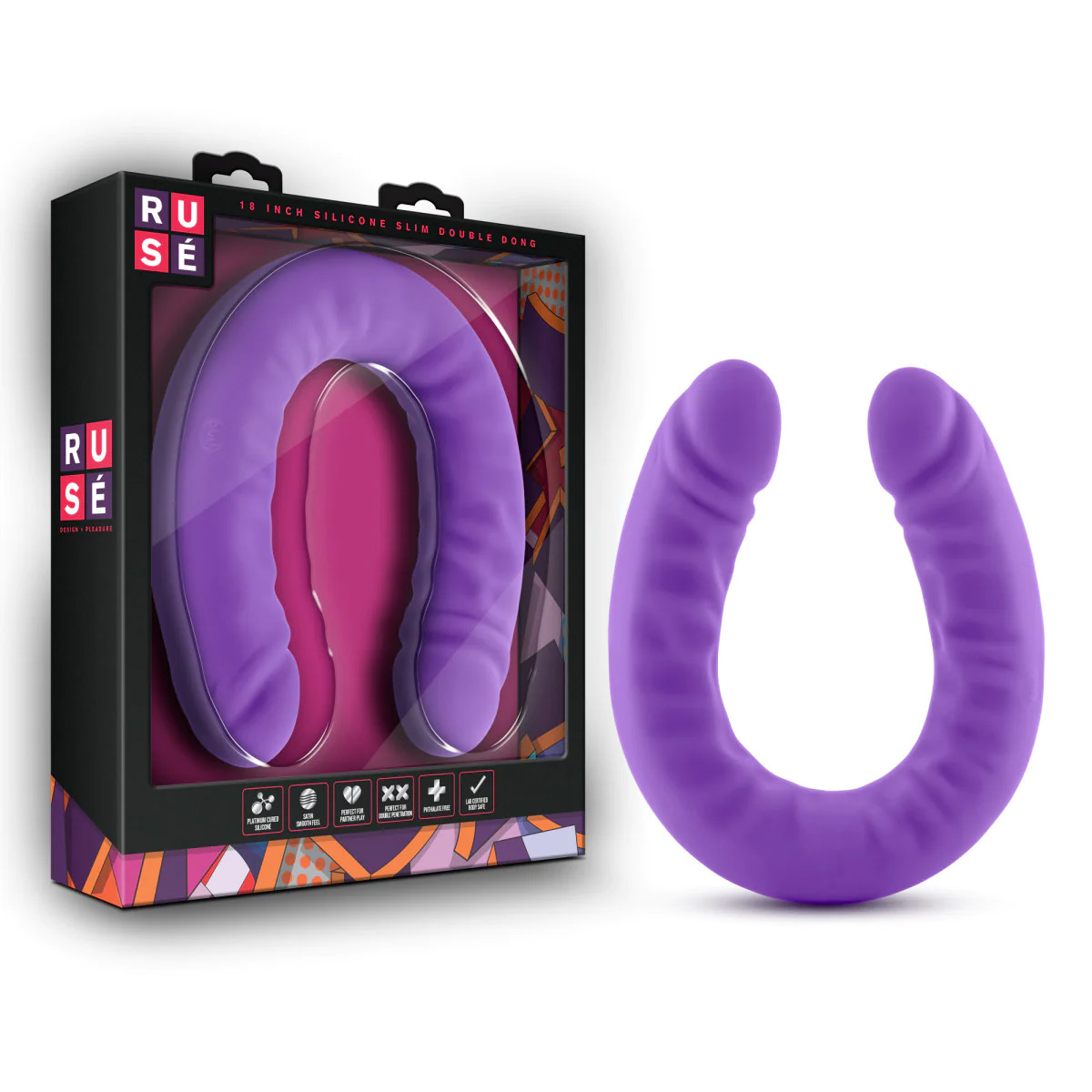 Ltd - 15% Blush Ruse G-Spot 18 Inch Double Ended Dildo