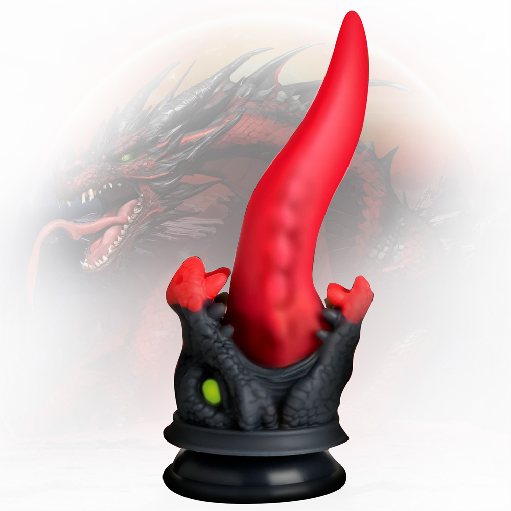 Ltd - 15% Creature Cocks Dragon Roar Monster Dildo with Suction Cup