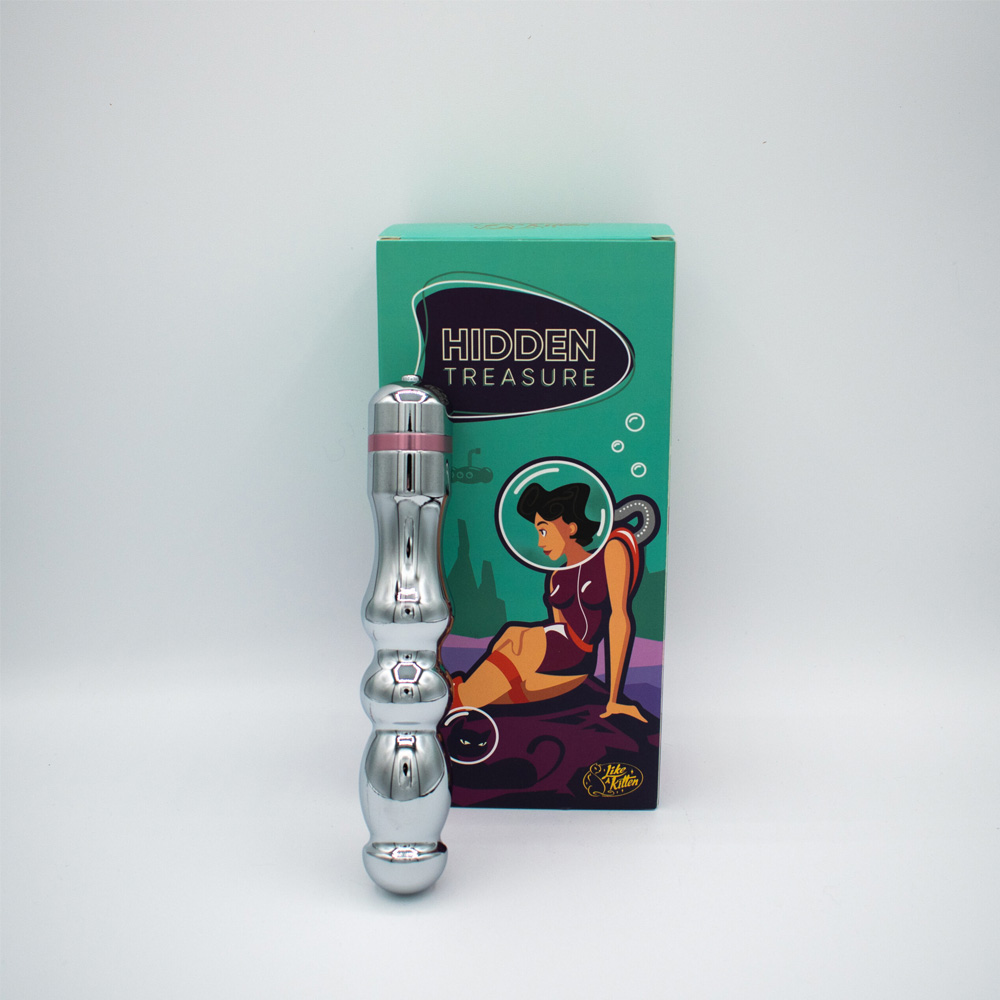 Ltd - 15% Hidden Treasure Metal G-Spot Vibrator Anal Beads