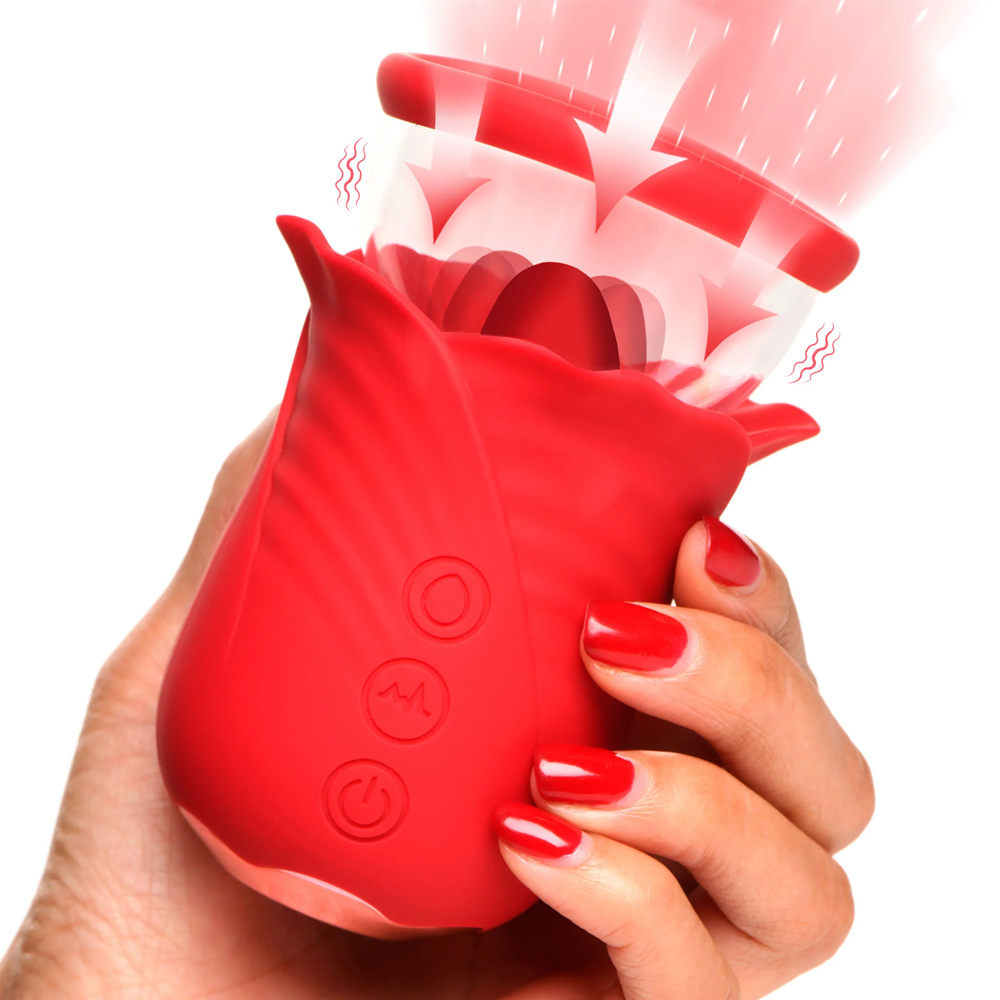 Ltd - 15% Lily Lover Sucking & Vibrating Clitoral Stimulator with Suction Cup