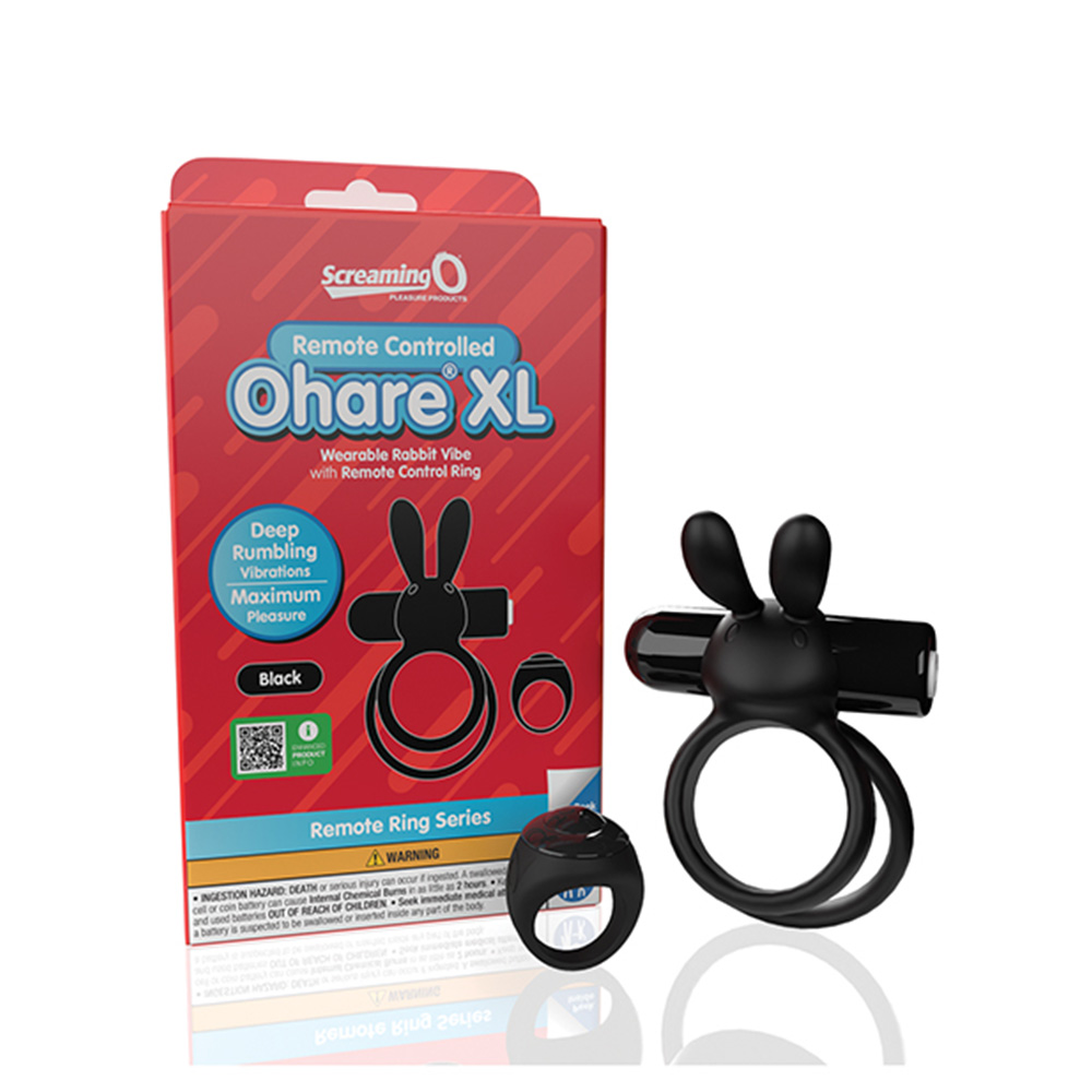Ltd - 15% Screaming O Ohare XL Vibrating Cock Ring with Remote