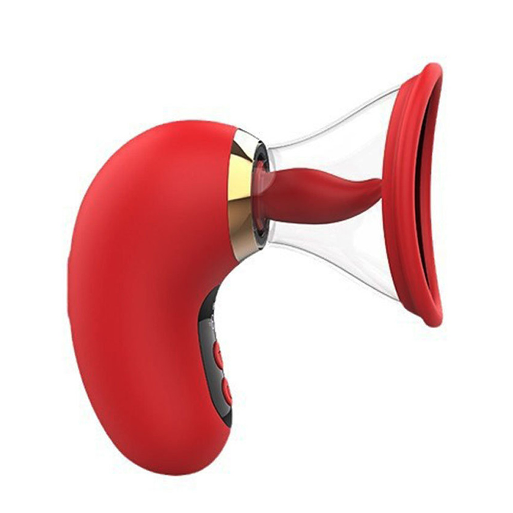 Ltd - 10% Nipple Stimulator Clitoral Tongue Licking Vibrator