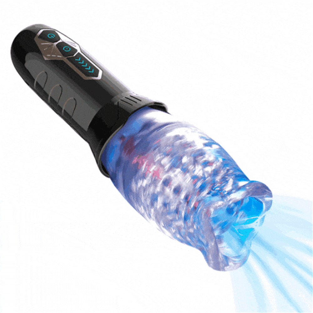 Ltd - 15% The Male Rose Rotating Blow Job Simulator Masturbator