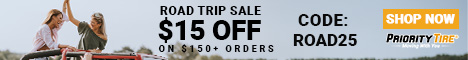 Road Trip Sale (468x60) 28-30 JUL 25