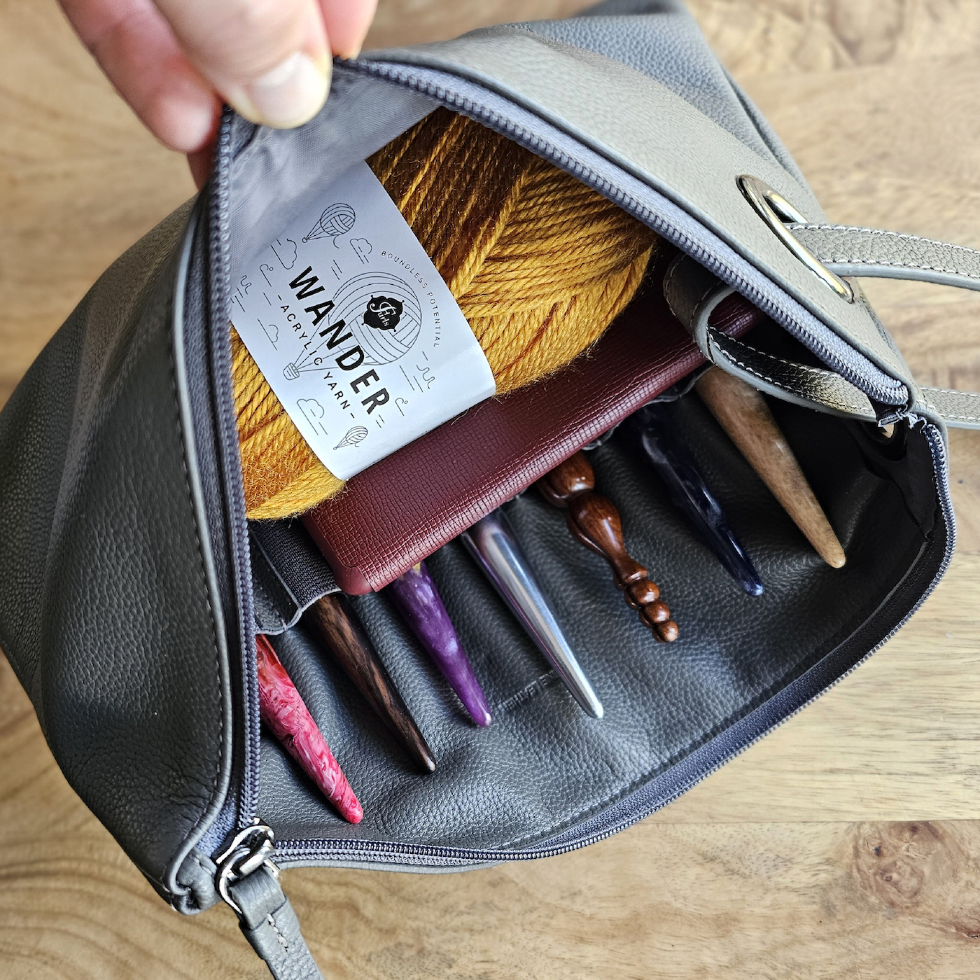 Blair Leather Clutch
