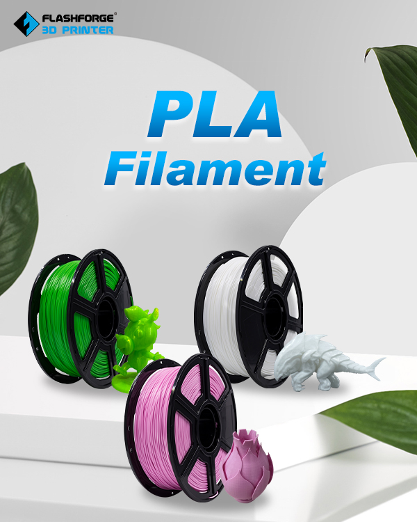 Multiple color option PLA, fits 99% FDM 3D Printers in the market.