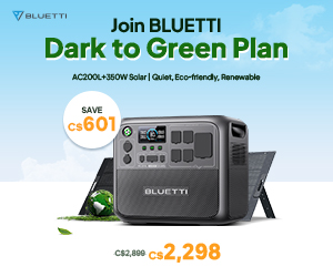 Trade up to solar generator for greener future!