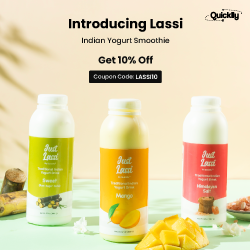 Quicklly US - Iconic Drink of India | Lassi | 10 off with LASSI10