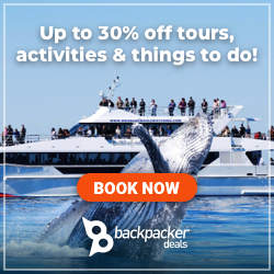 Up to 30% off tours, activities &amp; things to do | Backpacker Deals