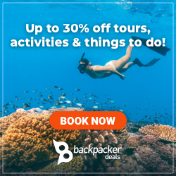 Up to 30% off tours, activities &amp; things to do | Backpacker Deals