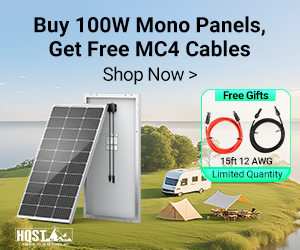 Buy 100W Mono Panels, Get Free MC4 Cables