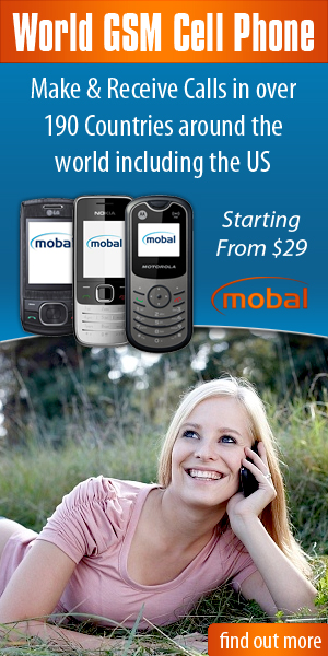 Own a gsm world cell phone that works in over 170 countries for just $29