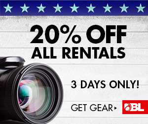 Get 20% Off All Rentals NOW