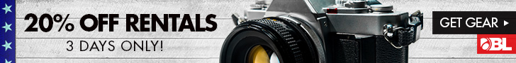 $25 Off All BorrowLenses Rentals Over $25