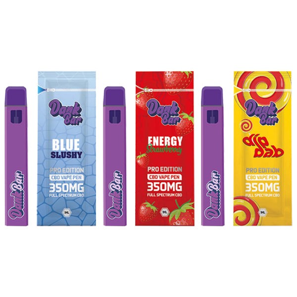 vapesourcing.uk - [UK Warehouse] 18% OFF for Dank Bar Pro Edition Full Spectrum CBD Disposable Vape 350mg