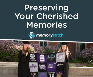 Memory Stitch custom t-shirt quilts and pillows
