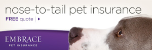 nose-to-tail pet insurance coverage with Embrace
