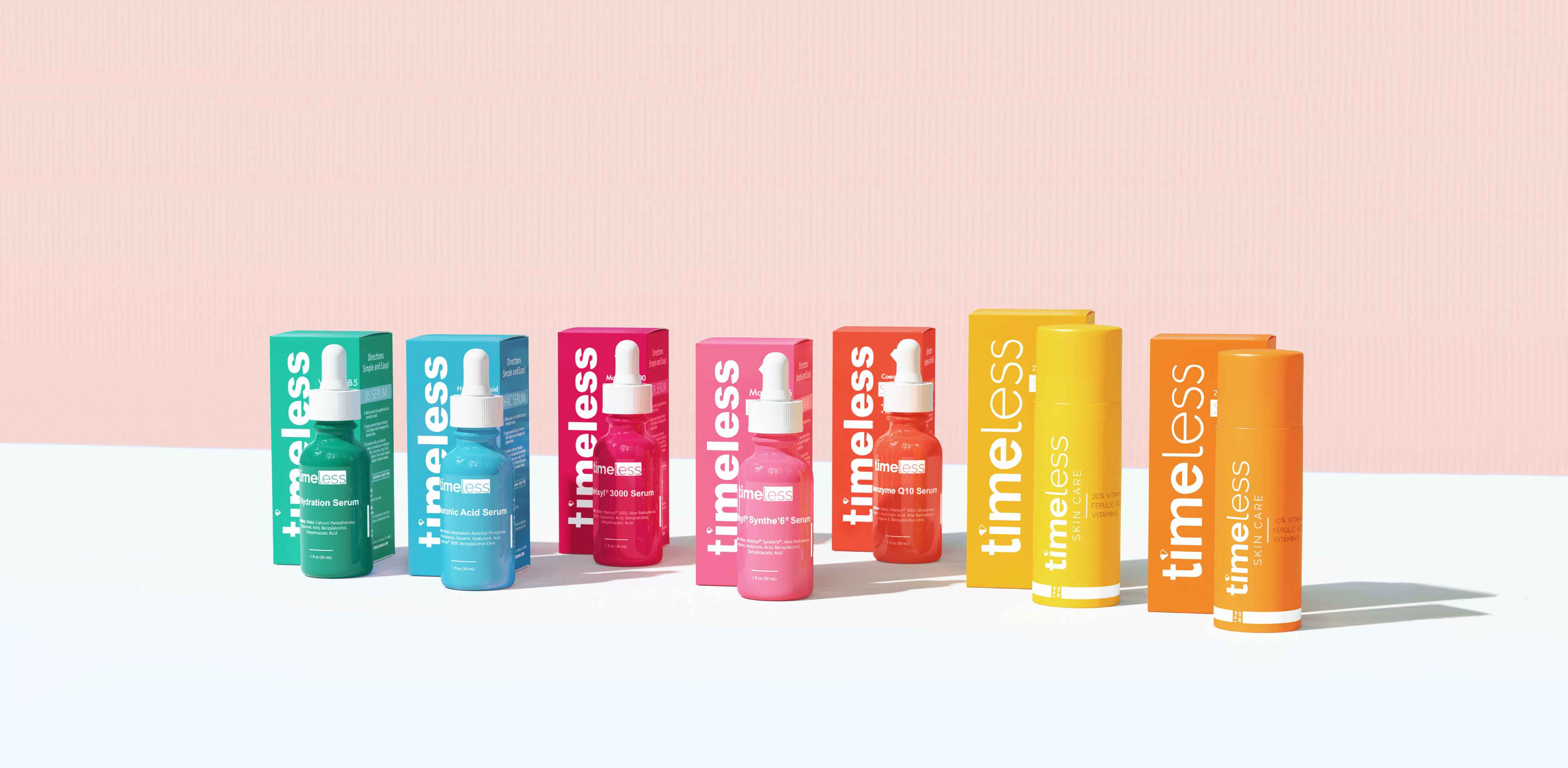 Timeless Skin Care Serum Collection