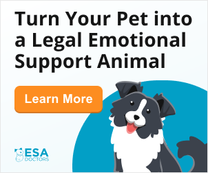 turn your pet into a legal ESA animal