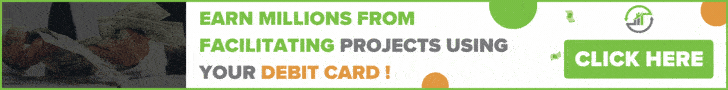 Earn Millions from Facilitating Projects Using Your Debit Card!