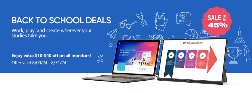 Back to school deal!Discount up to 45% off!