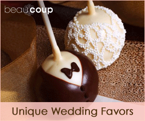 Unique Wedding Favors from Beau-coup.com