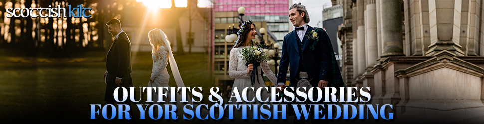 Discover the allure of kilt outfits and Highland wedding dresses. Explore traditional styles, fabrics, and accessories for a timeless Scottish wedding.