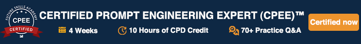 Certified Prompt Engineering Expert Certification