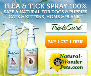 100% Natural Flea and Tick Spray