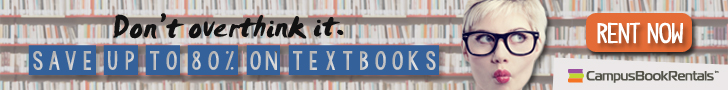 Save on textbooks with CampusBookRentals!