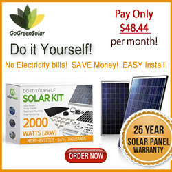 Get Started With Green Energy at GoGreenSoalr.com