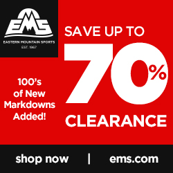 Up to 70% Off Clearance Items at Eastern Mountain Sports