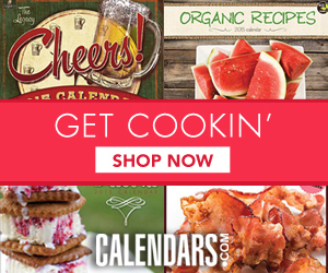 Shop Food, Drink, and Recipe Calendars!