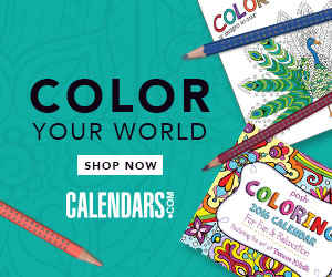 Shop Coloring Books at Calendars.com Now!